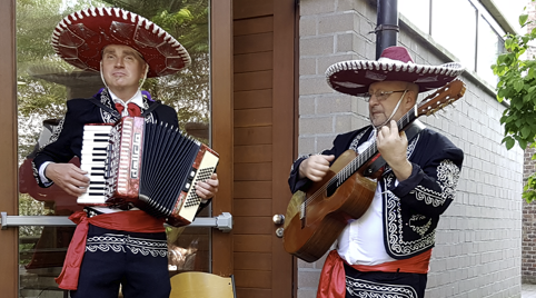 Mexicaans muziek kwartet band of orkest