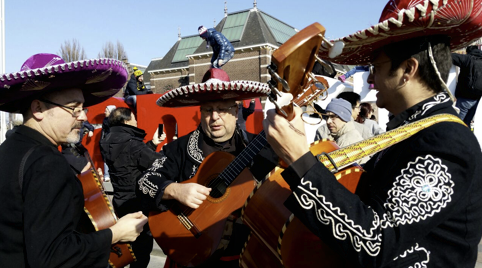 Mexicaanse danseressen voor avondvullende optredens