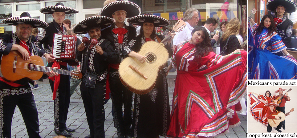 Slangen act huren maar ook Mariachi muziek