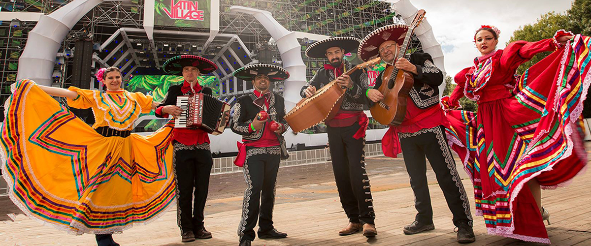 Mexicaans muziek kwartet band of orkest